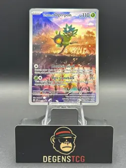 Teal Mask Ogerpon 123 Sv: Scarlet & Violet etb Promo Cards Holo nm - Image 1