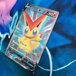 Victini V - 072/070 - Full Art SR Holo S5R Japanese - Pokemon Card - NM - Image 4