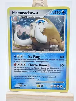 Pokemon TCG Card - Mamoswine 9/146 - EX Hidden Legends - Holo Rare 2008 - Image 1