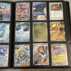 Pokemon TCG Binder W/ Mixed Lot Of 70 Cards - Image 3