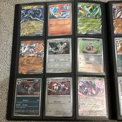 Pokemon TCG Binder W/ Mixed Lot Of 70 Cards - Image 4