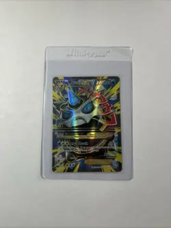 Pokemon Mega M Glalie EX Full Art Holo Rare Card 156/162 XY Breakthrough - Image 1