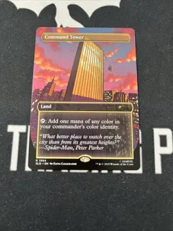 Secret Lair Command Tower 1994 x1 Magic Cards MTG Spider-Man - Image 1