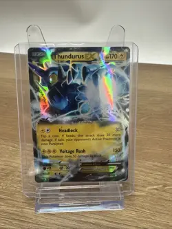Thundurus EX 26/108 Roaring Skies NM Ultra Rare Pokemon Card - Image 1