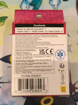 One Piece Card Game Super Pre-Release Starter Deck Straw Hat Crew ST01 1st Ed - Image 2