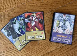 20 Yugioh GX Anime Style Cards - Image 1