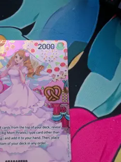 Charlotte Pudding OP03-112 SP Two Legends OP-08 One Piece Card Game NM - Image 2