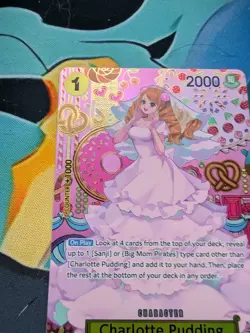 Charlotte Pudding OP03-112 SP Two Legends OP-08 One Piece Card Game NM - Image 5