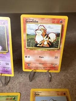 8 Card Pokemon Base Set Unlimited Vintage Card Lot Common/ Uncommon LP/HP - Image 4