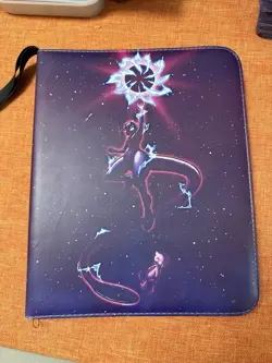 Pokemon Mewtwo 3 Ring-9 Pocket-50 Page 2 Inch Zip Binder (900 Cards) - Image 1