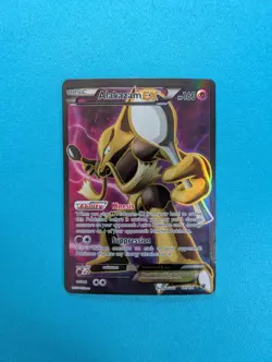 Pokemon Alakazam EX Full Art Holo Card 117/124 XY Fates Collide Ultra Rare (NM) - Image 1