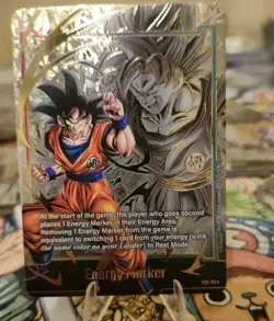 Goku Energy Marker Promo Prize Gold E01-05 Dragon Ball Fusion World Card English - Image 4