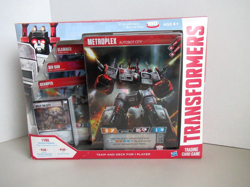 Transformers 2018 Trading Battle Card Game Team Deck 1 Player Foil Metroplex NIP - Image 1