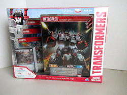 Transformers 2018 Trading Battle Card Game Team Deck 1 Player Foil Metroplex NIP - Image 2