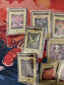 100+ Vintage Yugioh Lot - Japanese Cardass Vending Stickers, Poker Cards - Image 5