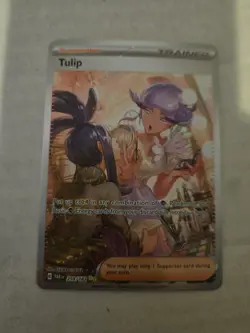 Pokemon TCG Tulip Card 259/182 Paradox Rift Sir Trainer NM Condition - Image 1
