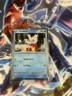 Delibird 046/193 Holiday Calender Sealed Promo Pokemon Trading Card Game - Image 1