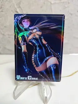 Eve Stellar Blade Trading Card Waifu Goddess Story Anime Girl holo Karte Manga - Image 1