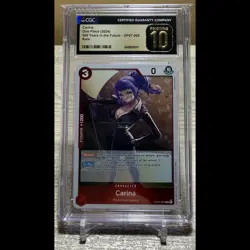 CGC Pristine 10 OP07-005 Carina English One Piece TCG Card 500 Years Rare - Image 1