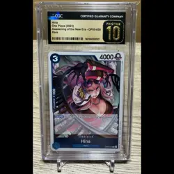 CGC Pristine 10 OP05-050 Hina English One Piece TCG Card Awakening Of New Era - Image 1