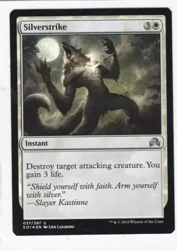Magic: MTG: Shadows Over Innistrad: Foil: Silverstrike - Image 1