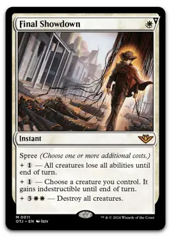 Final Showdown #11 (NM) Thunder Junction OTJ Magic MTG - Image 1