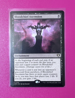 *Bloodchief Ascension* -Commander Masters (CMM) #139- Near Mint - Regular Rare - - Image 1