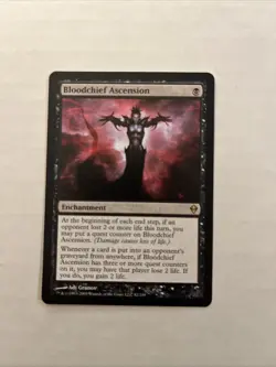 Bloodchief Ascension X1 - NM/M - Zendikar MTG Magic The Gathering English - Image 1