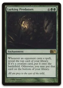 Lurking Predators #190 (NM) Magic 2010 M10 Magic MTG - Image 1