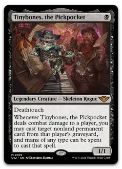 Tinybones, the Pickpocket #109 (NM) Thunder Junction OTJ Magic MTG - Image 1