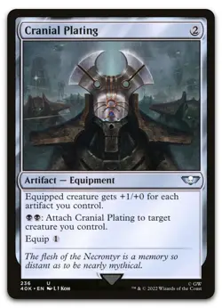Cranial Plating #236 (NM) Warhammer 40,000 40K Magic MTG - Image 1