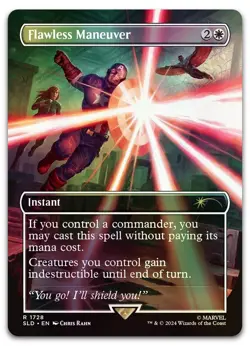 Flawless Maneuver (Rainbow Foil) #1728 (NM) Secret Lair Drop SLD Magic MTG - Image 1