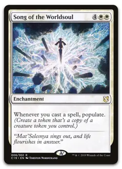Song of the Worldsoul #6 (NM) Commander 2019 C19 Magic MTG - Image 1