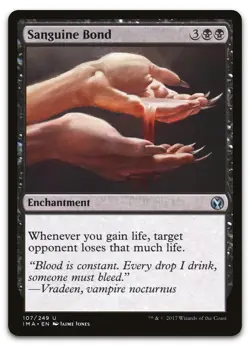 Sanguine Bond #107 (NM) Iconic Masters IMA Magic MTG - Image 1