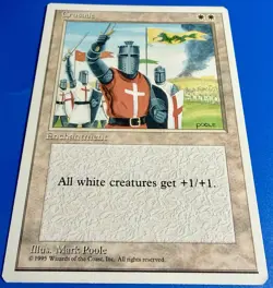1 BANNED MTG Magic The Gathering Crusades | Fourth Edition 4ED | NM - Image 5