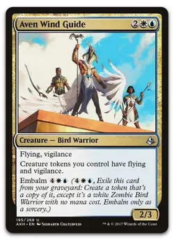 Aven Wind Guide #195 (NM) Amonkhet AKH Magic MTG - Image 1