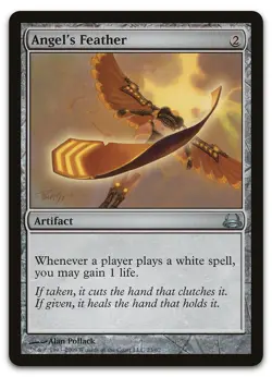 Angel's Feather #23 (NM) Divine vs Demonic DDC Magic MTG - Image 1