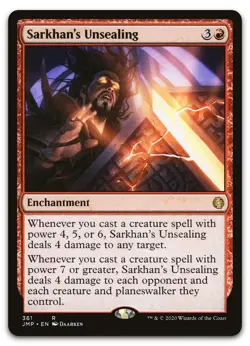 Sarkhan's Unsealing #361 (NM) Jumpstart JMP Magic MTG - Image 1