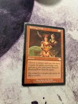Mtg Burning Wish - Judgment + Bonus Foils - Image 2