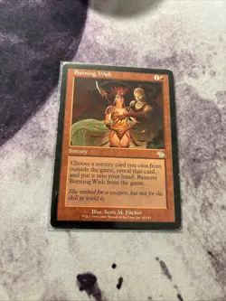 Mtg Burning Wish - Judgment + Bonus Foils - Image 3