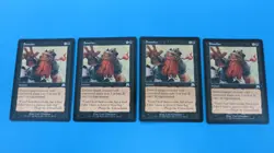 4x SMOTHER INSTANT PLAYSET ONSLAUGHT MAGIC THE GATHERING MTG NM / UNPLAYED - Image 1