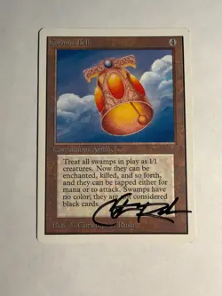 MTG - Kormus Bell - Unlimited Edition - NM - SIgned - Image 1