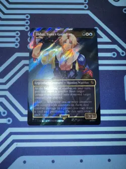 Magic MTG FINAL FANTASY Tidus, Yuna's Guardian Borderless Surge Foil NM 0213 - Image 1