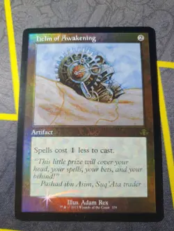 Helm of Awakening - 379 - Rare Retro Border Foil - Dominaria Remastered - MTG - Image 1