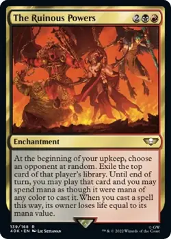 THE RUINOUS POWERS Universes Beyond Warhammer 40000 Commander MTG Magic - Image 1