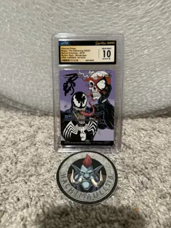 CGC 10 - Infernal Grasp Signed Erik Larsen MTG Auto Grade 10 - 2025 - 0018 - Image 1