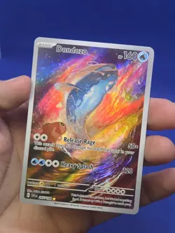 Pokemon SV01 Scarlet & Violet Base Set Dondozo 207/198 lllustration Rare IR NM - Image 2