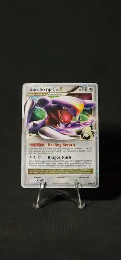 Pokemon Garchomp C LV.X DP46 Diamond and Pearl Holo LP - Image 1