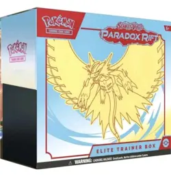 Pokemon TCG Paradox Rift ETB Elite Trainer Box (Roaring Moon) **Factory Sealed** - Image 1