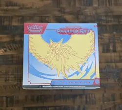Pokemon TCG Paradox Rift ETB Elite Trainer Box (Roaring Moon) **Factory Sealed** - Image 2